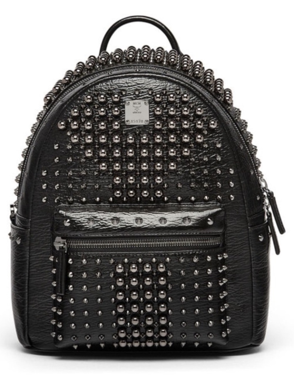 🚨Stark Pearl Studded MCM Backpack 🚨HTF NWOT GORGEOUS